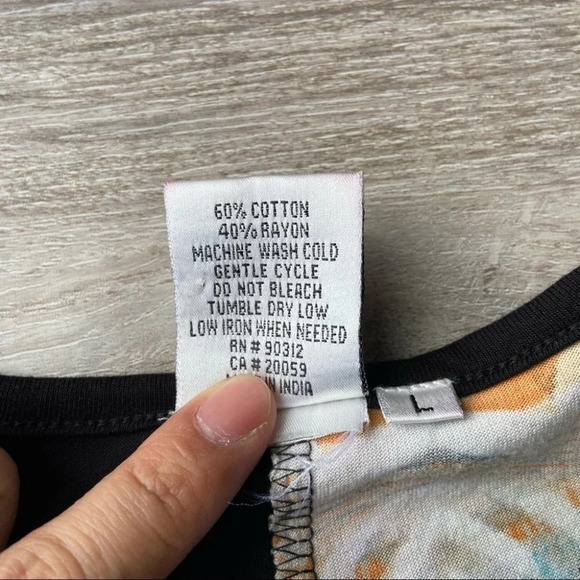 Parsley & Sage Asymmetrical Patchwork Tunics - Picture 7 of 14